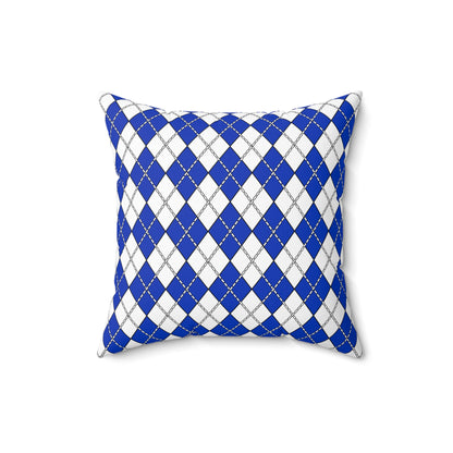 Israel Retro Argyle Cushion Pillow
