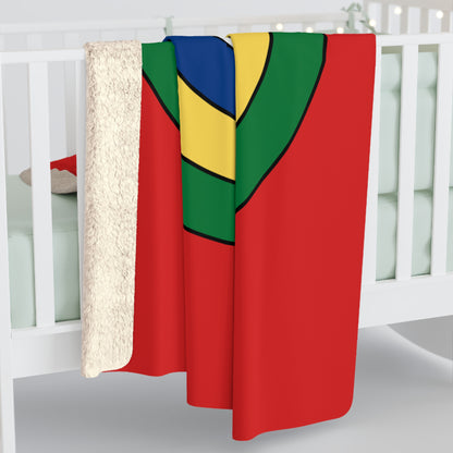 Seychelles Retro Target Blanket Throw