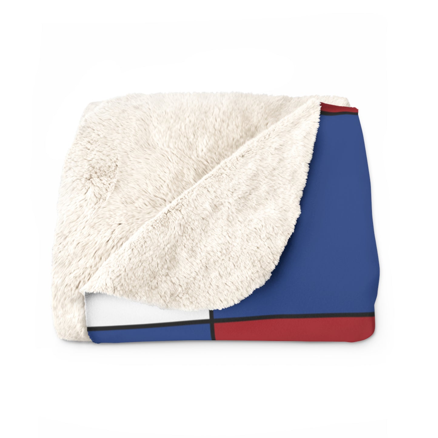 Netherlands Retro Check Blanket Throw