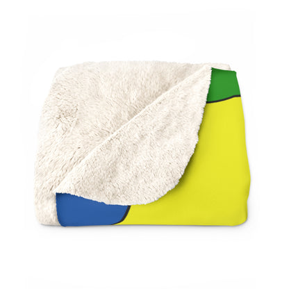 Saint Vincent And The Grenadines Retro Polka Dots Blanket Throw