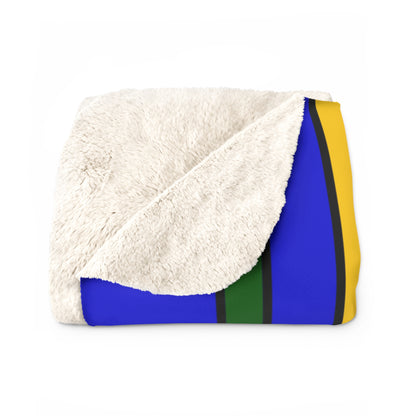Solomon Islands Retro Stripes Blanket Throw