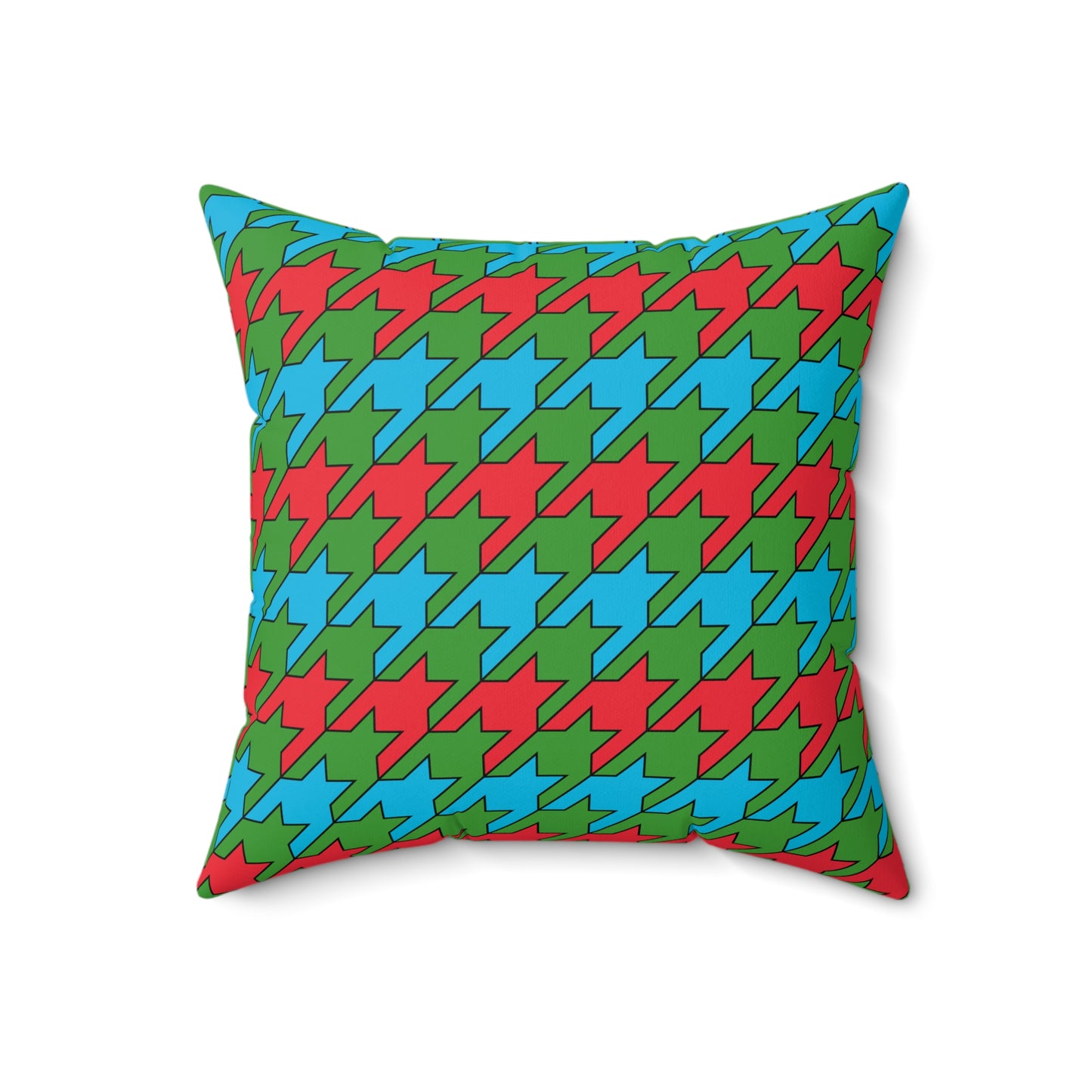 Azerbaijan Retro Houndstooth Cushion Pillow