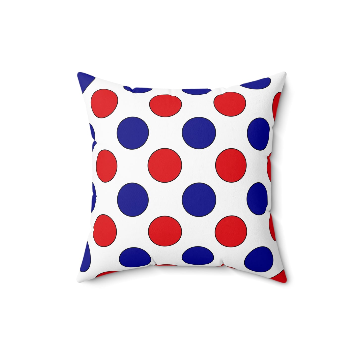 Guadeloupe Retro Polka Dots Cushion Pillow