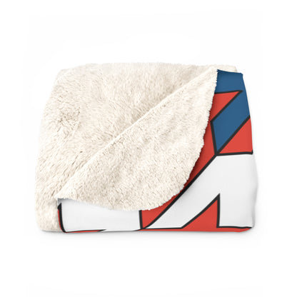 Kiribati Retro Houndstooth Blanket Throw