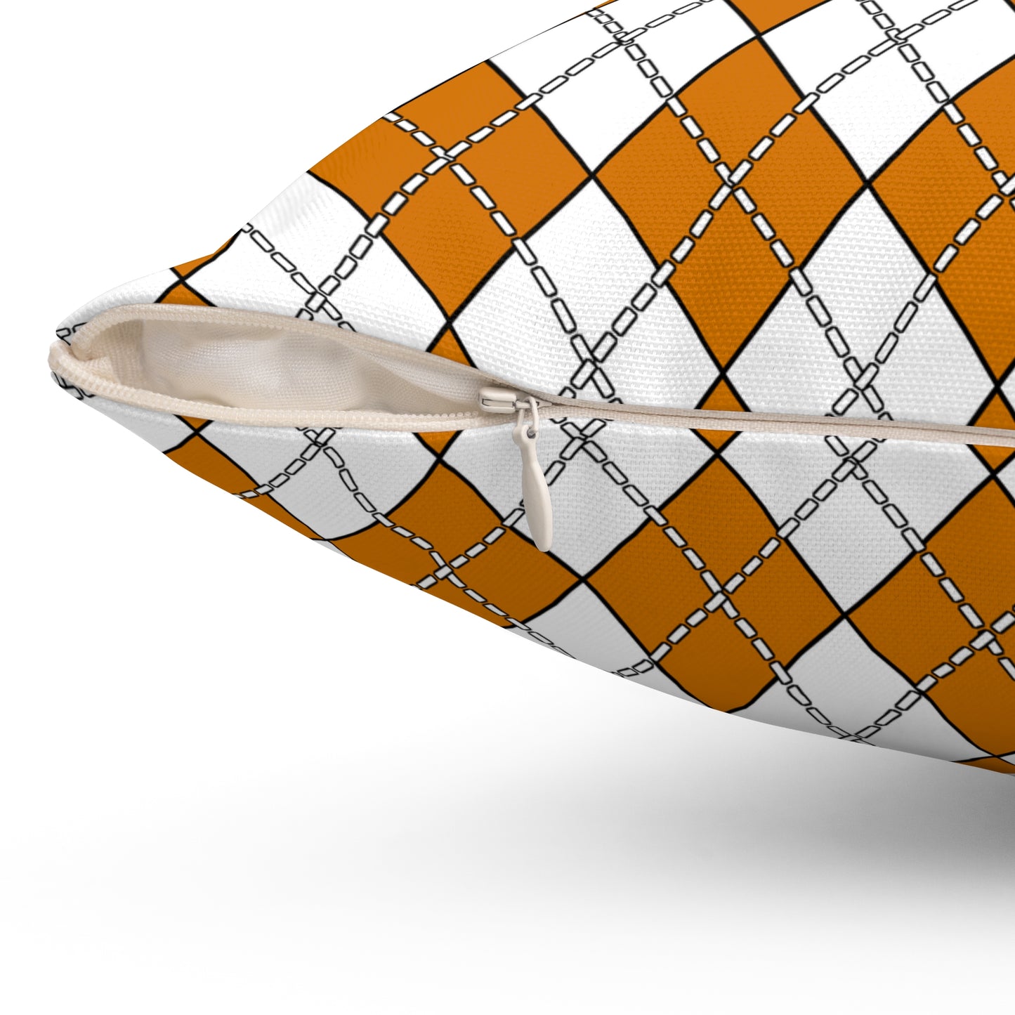 Cyprus Retro Argyle Cushion Pillow