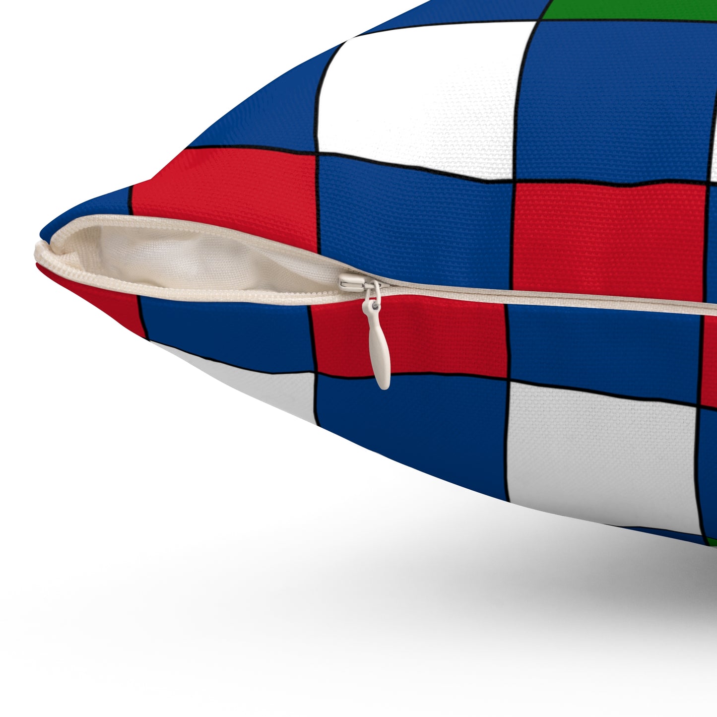 Belize Retro Check Cushion Pillow