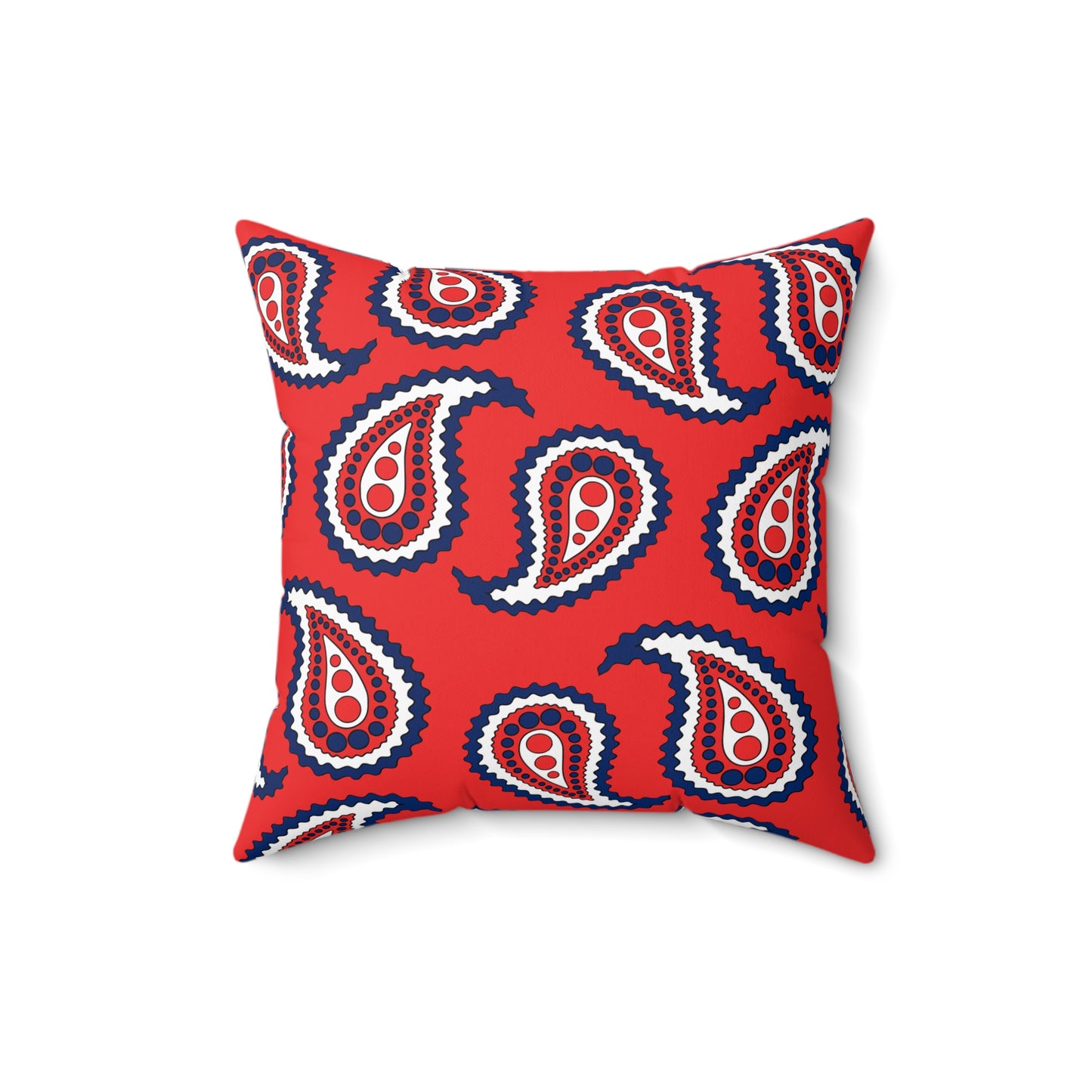 Svalbard And Jan Mayen Retro Paisley Cushion Pillow
