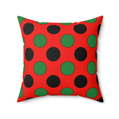 Malawi Retro Polka Dots Cushion Pillow