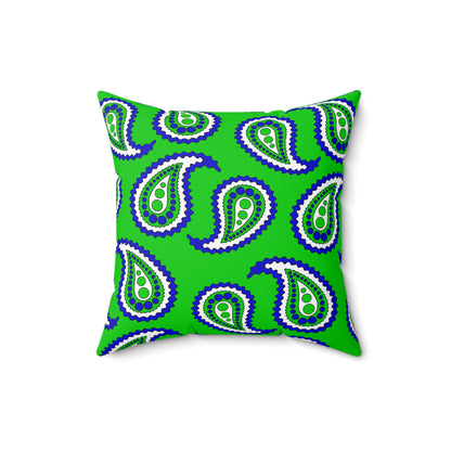 Sierra Leone Retro Paisley Cushion Pillow