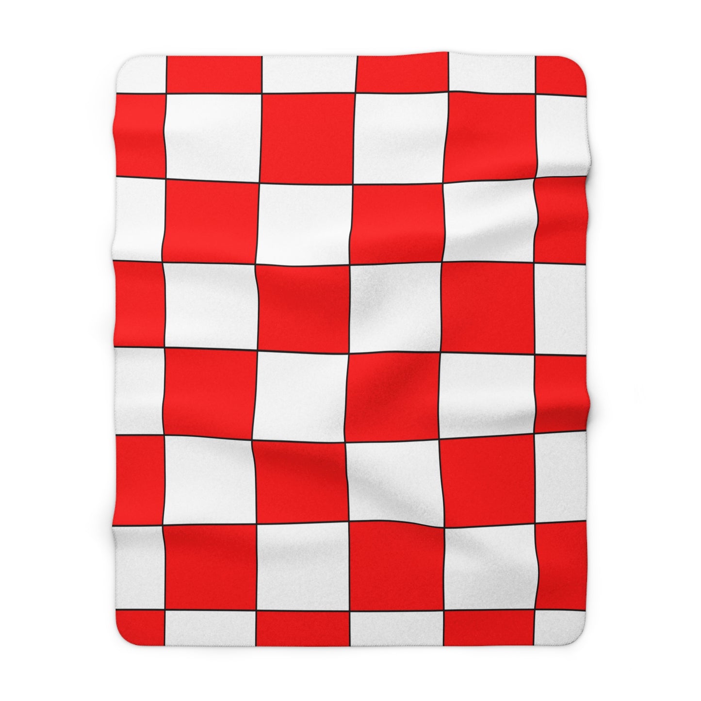 Georgia Retro Check Blanket Throw