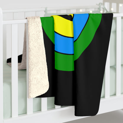 Tanzania Retro Target Blanket Throw