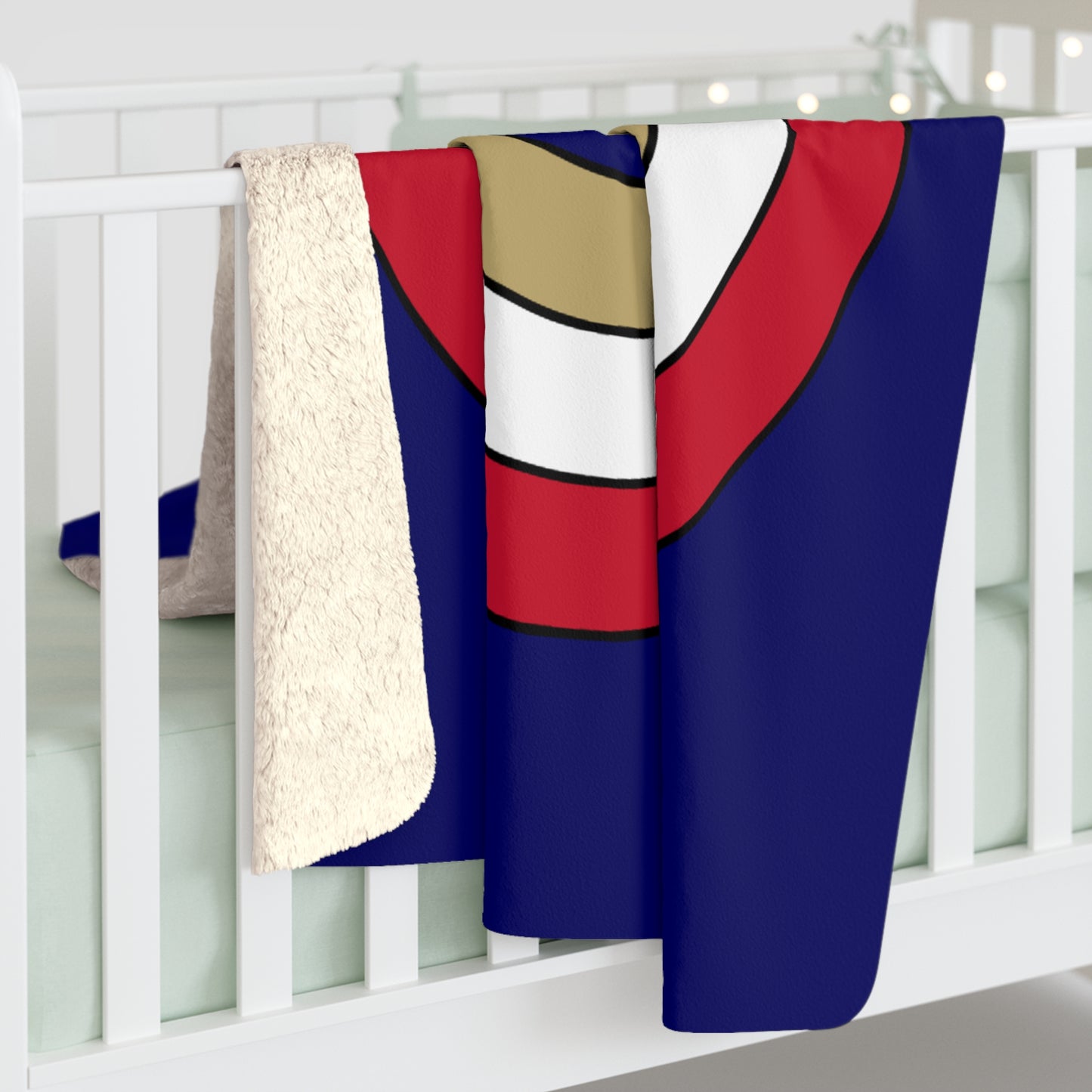 Saint Helena Retro Target Blanket Throw