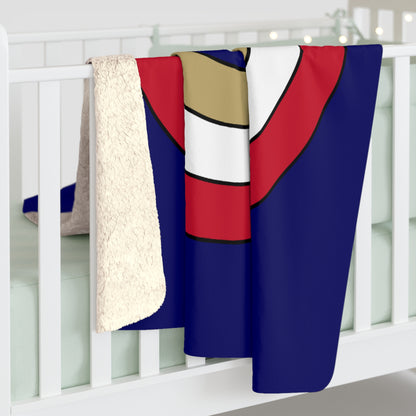 Saint Helena Retro Target Blanket Throw
