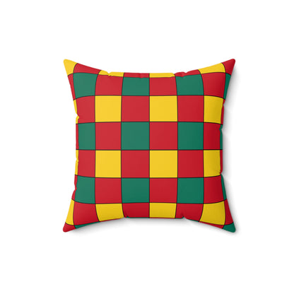 Grenada Retro Check Cushion Pillow