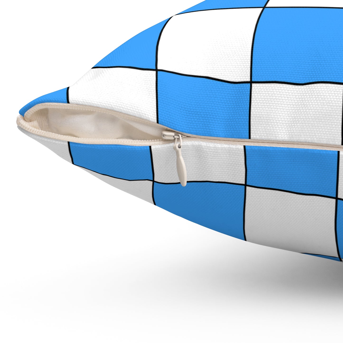 Somalia Retro Check Cushion Pillow
