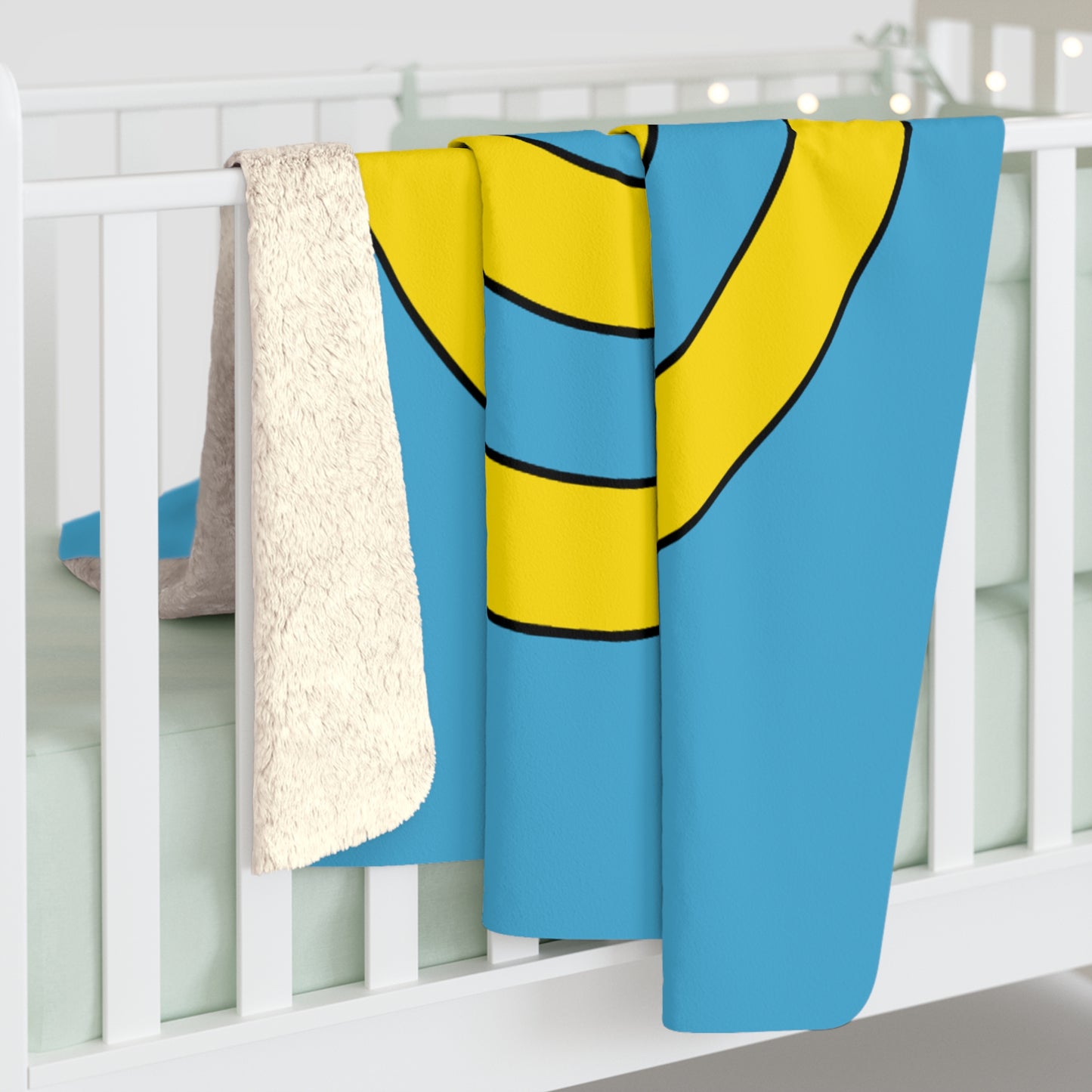 Palau Retro Target Blanket Throw