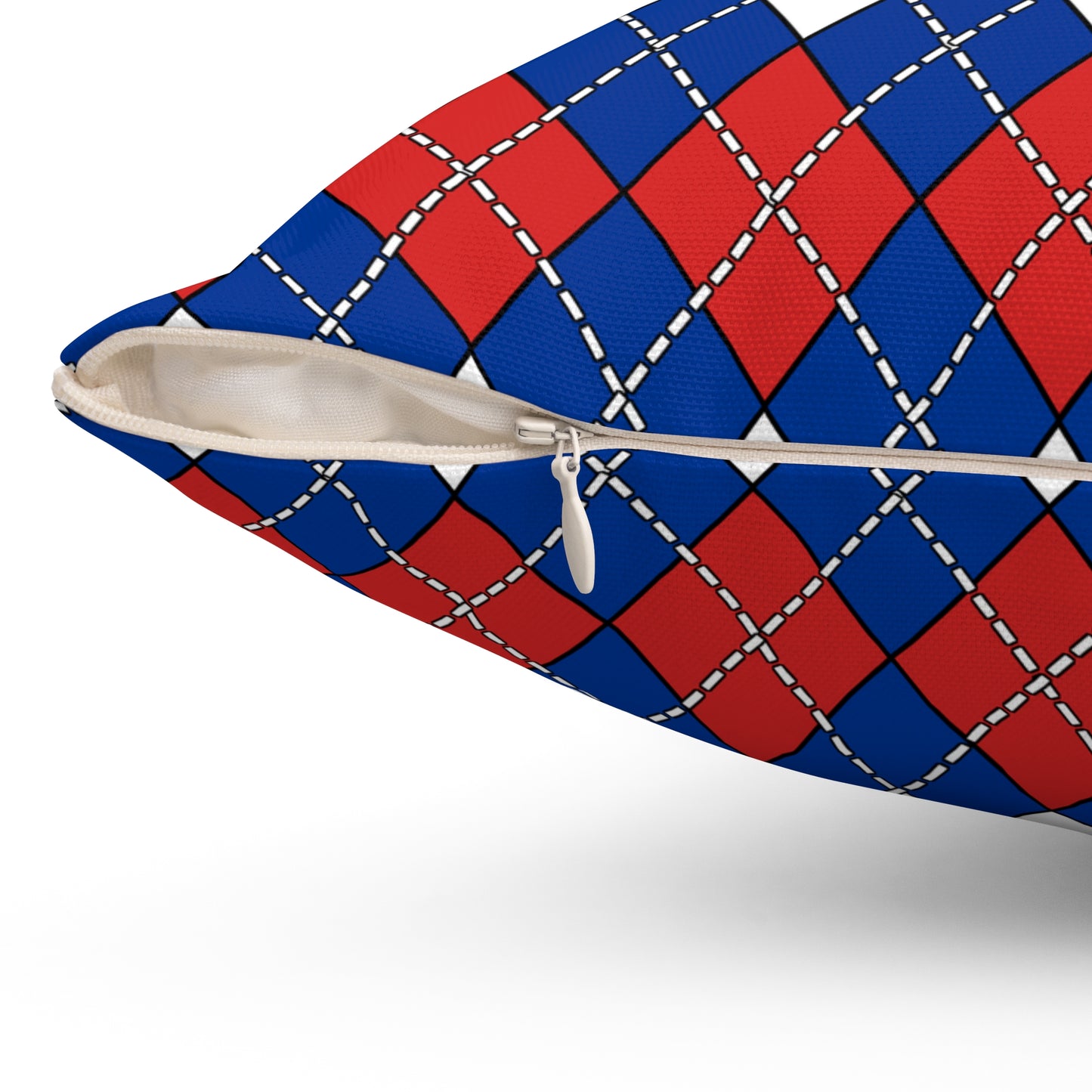 Iceland Retro Argyle Cushion Pillow