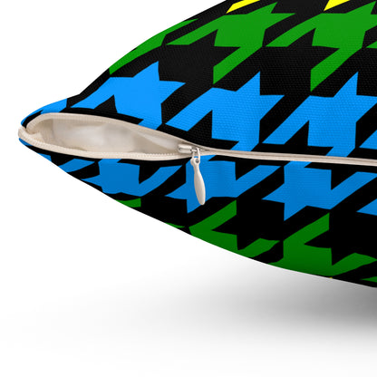 Tanzania Retro Houndstooth Cushion Pillow
