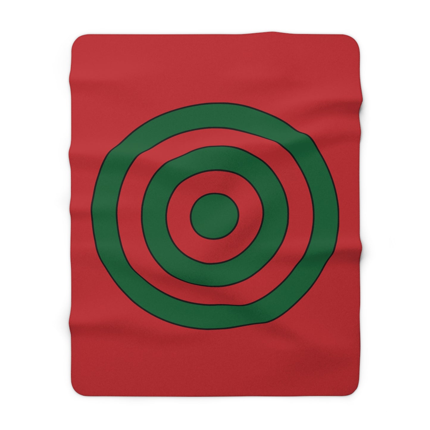 Morocco Retro Target Blanket Throw