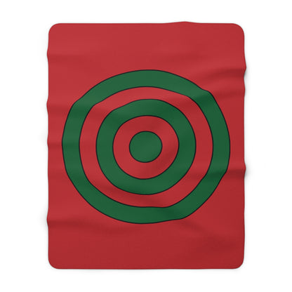 Morocco Retro Target Blanket Throw