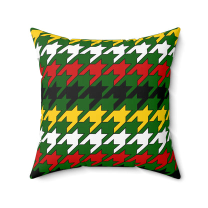 Zimbabwe Retro Houndstooth Cushion Pillow