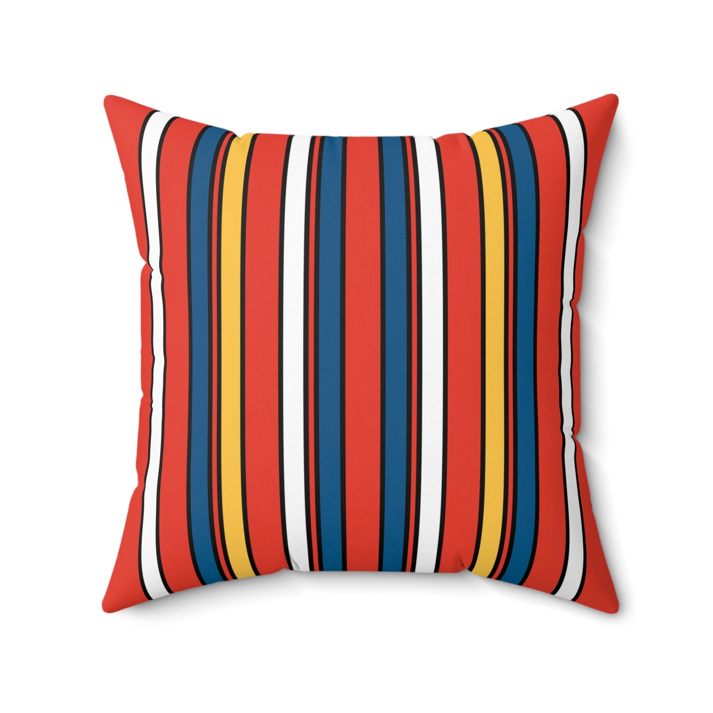 Kiribati Retro Stripes Cushion Pillow