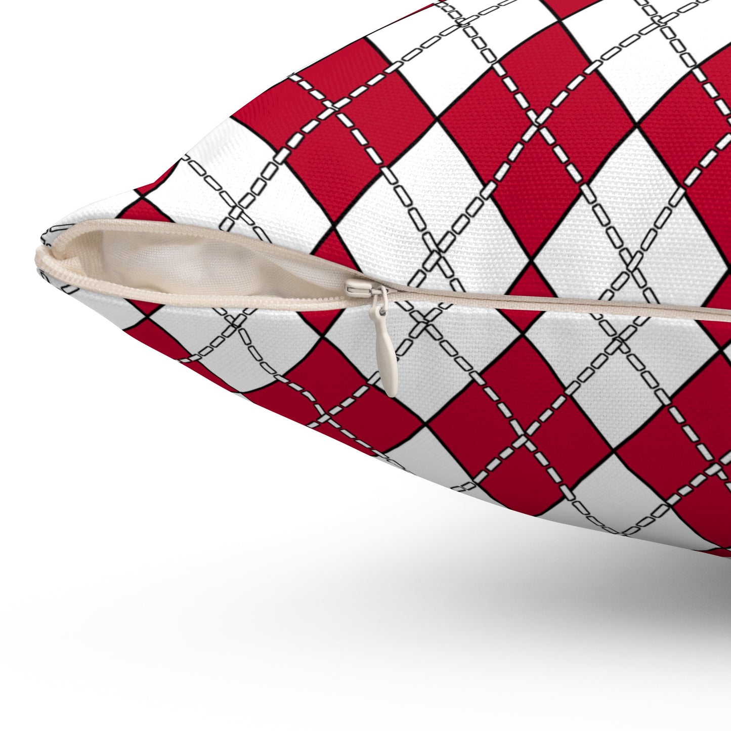 Japan Retro Argyle Cushion Pillow