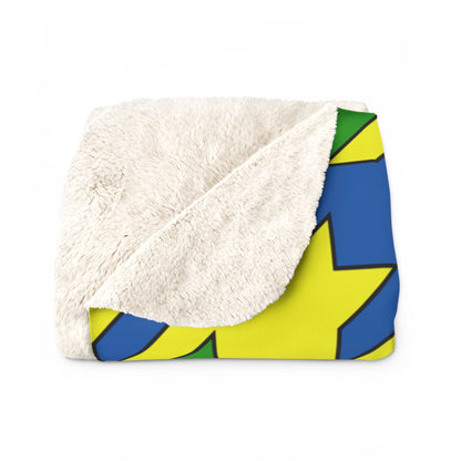 Saint Vincent And The Grenadines Retro Houndstooth Blanket Throw