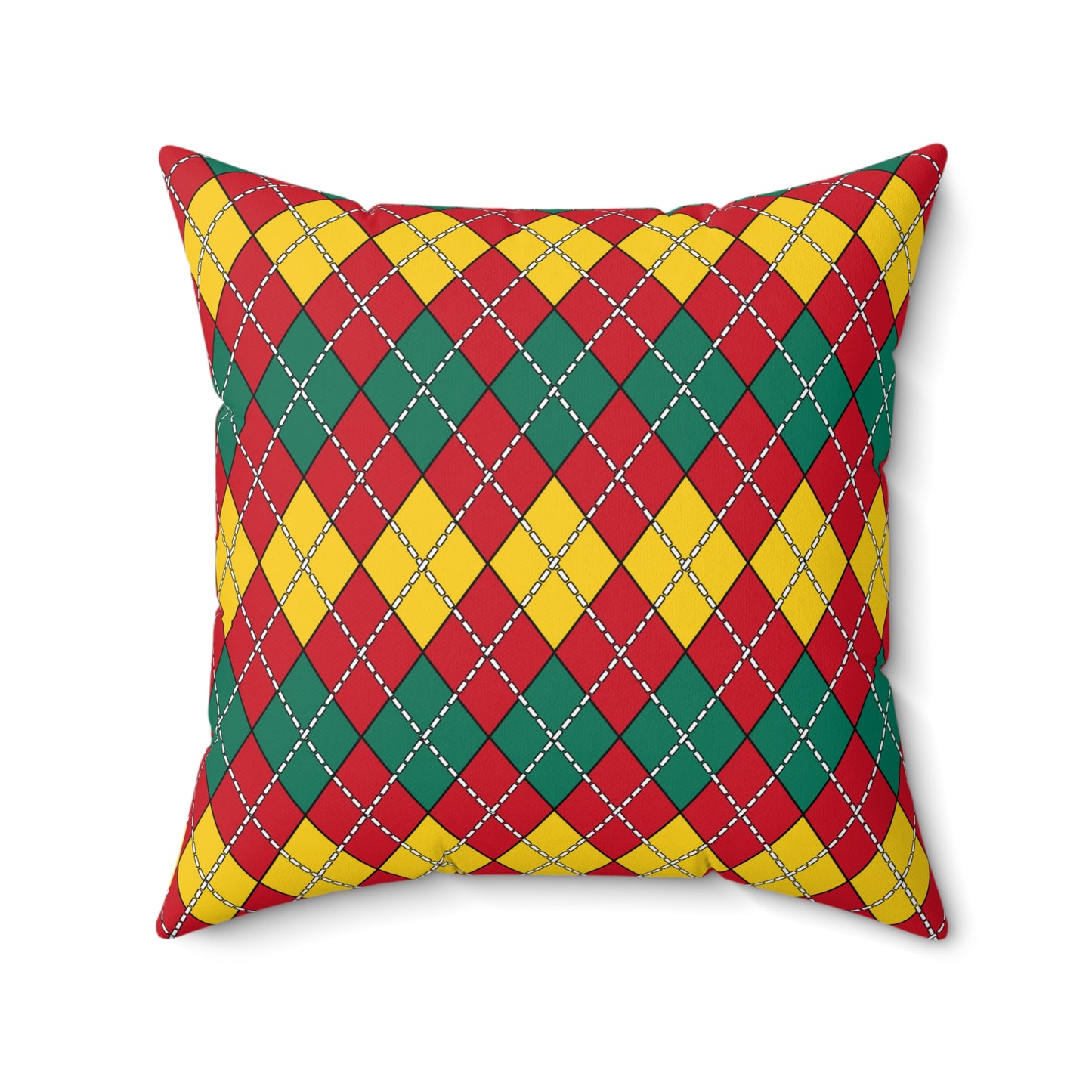 Grenada Retro Argyle Cushion Pillow