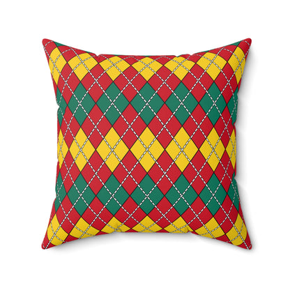 Grenada Retro Argyle Cushion Pillow