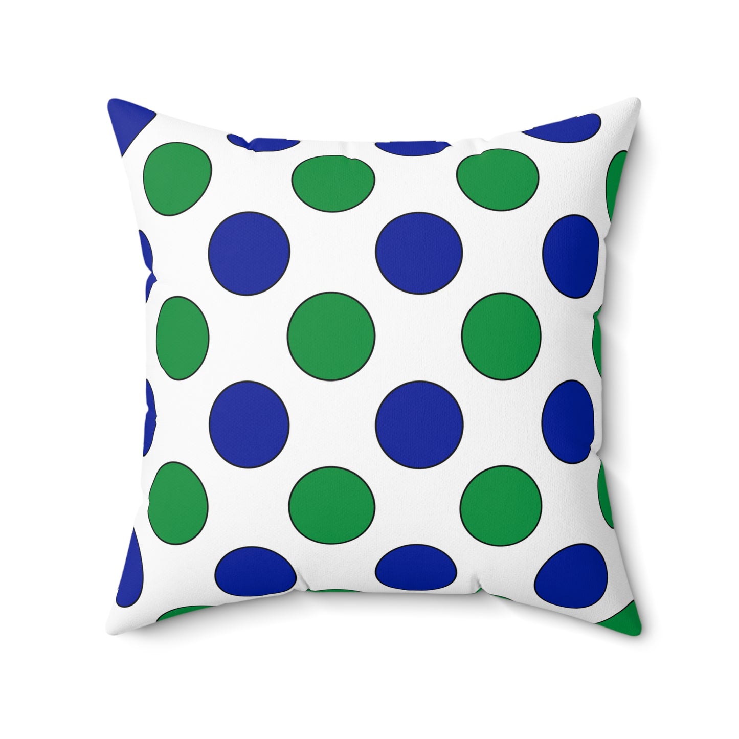 Lesotho Retro Polka Dots Cushion Pillow