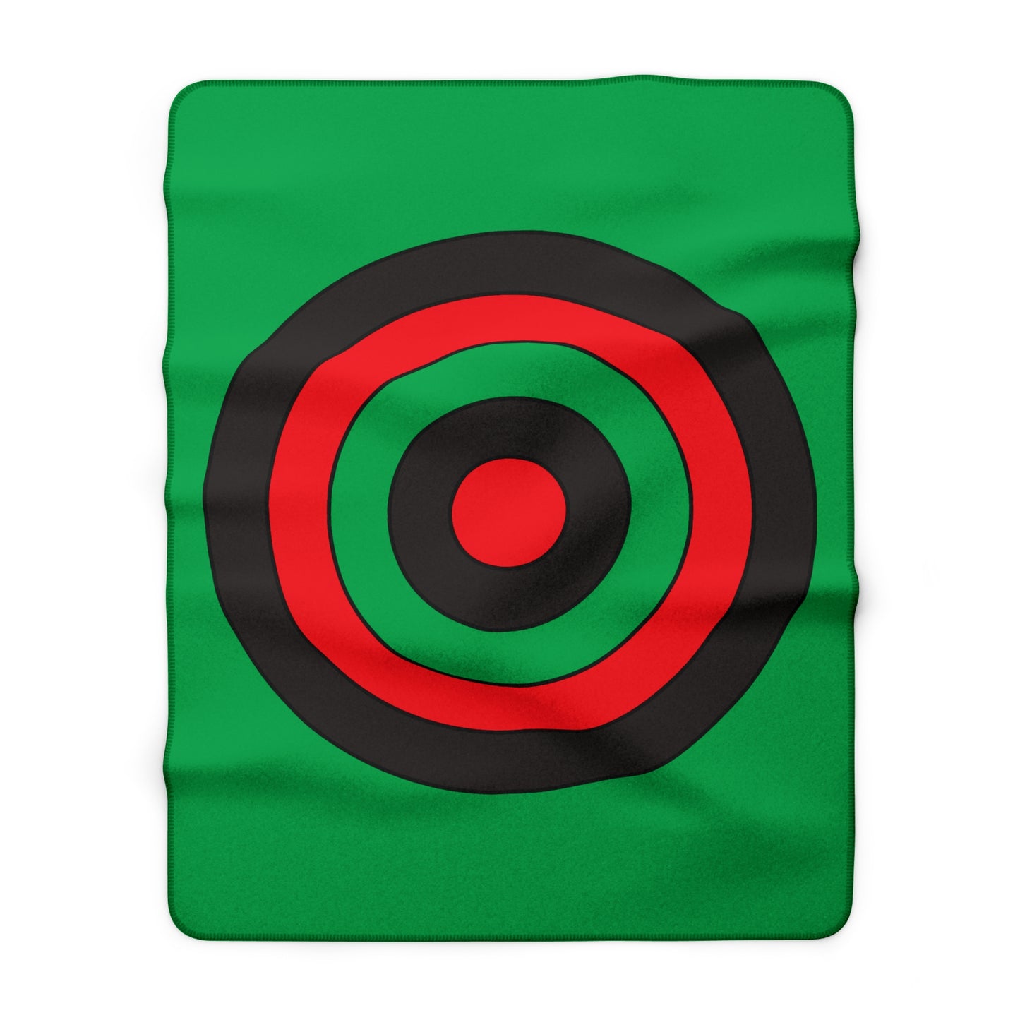 Martinique Retro Target Blanket Throw