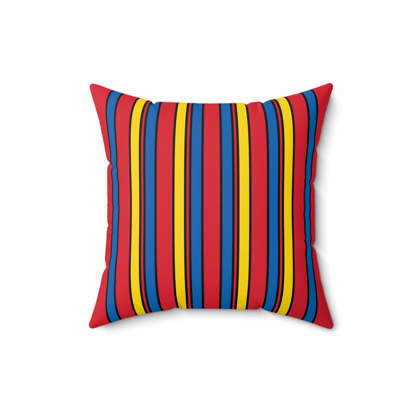 Mongolia Retro Stripes Cushion Pillow