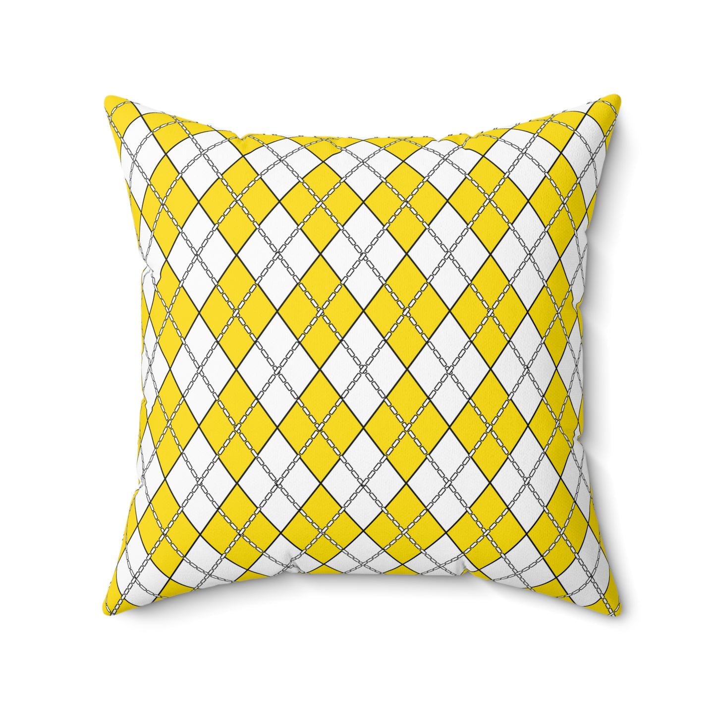 Vatican City Retro Argyle Cushion Pillow