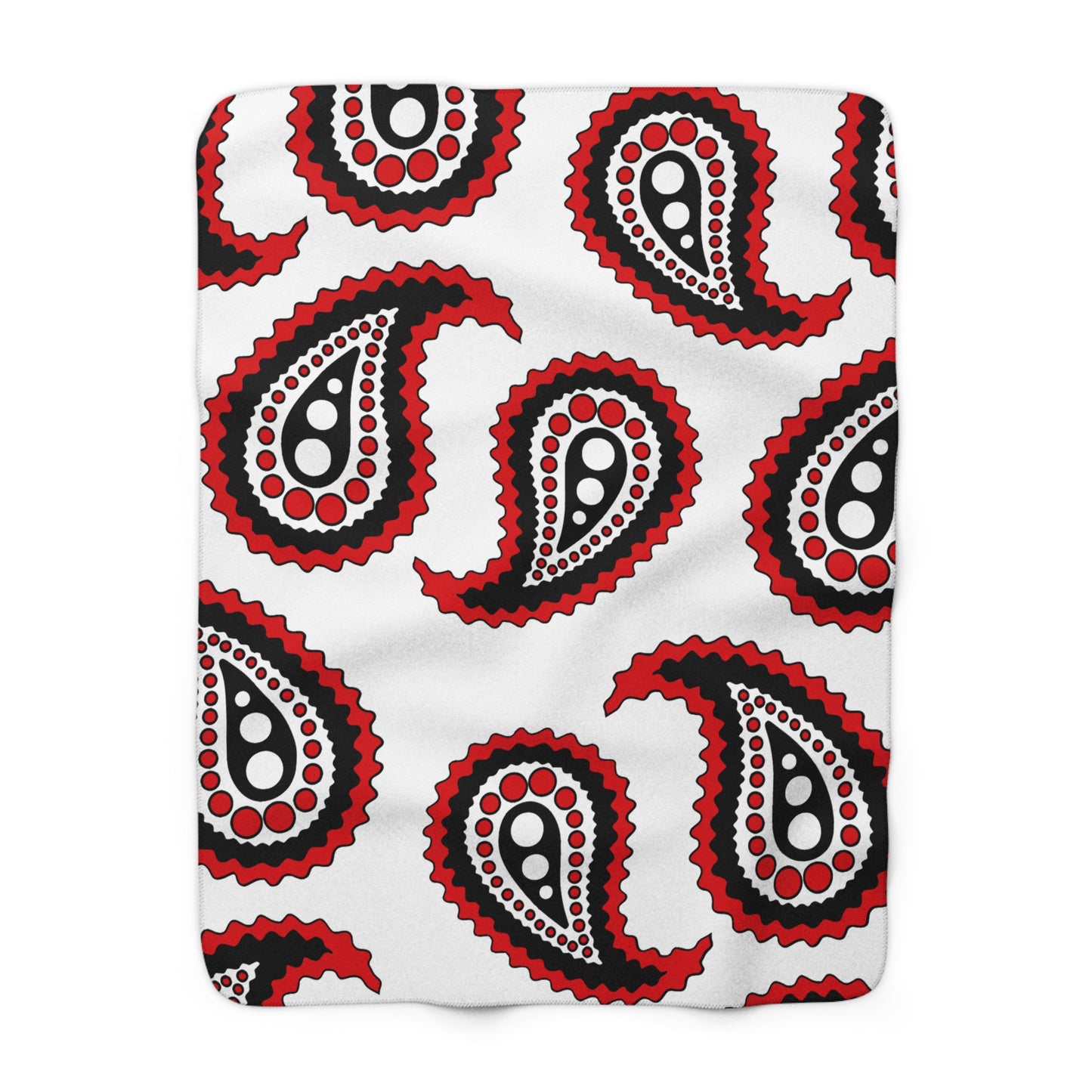 Gibraltar Retro Paisley Blanket Throw
