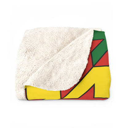 Bolivia Retro Houndstooth Blanket Throw