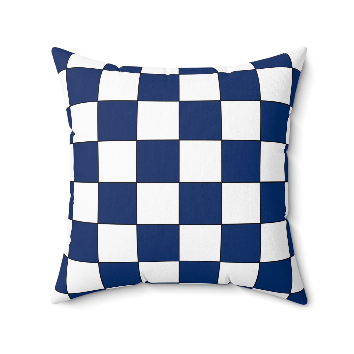 Finland Retro Check Cushion Pillow