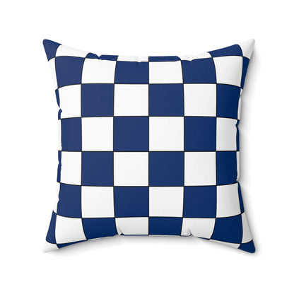 Finland Retro Check Cushion Pillow