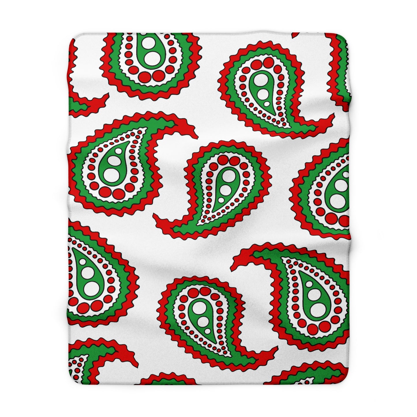 Iran Retro Paisley Blanket Throw