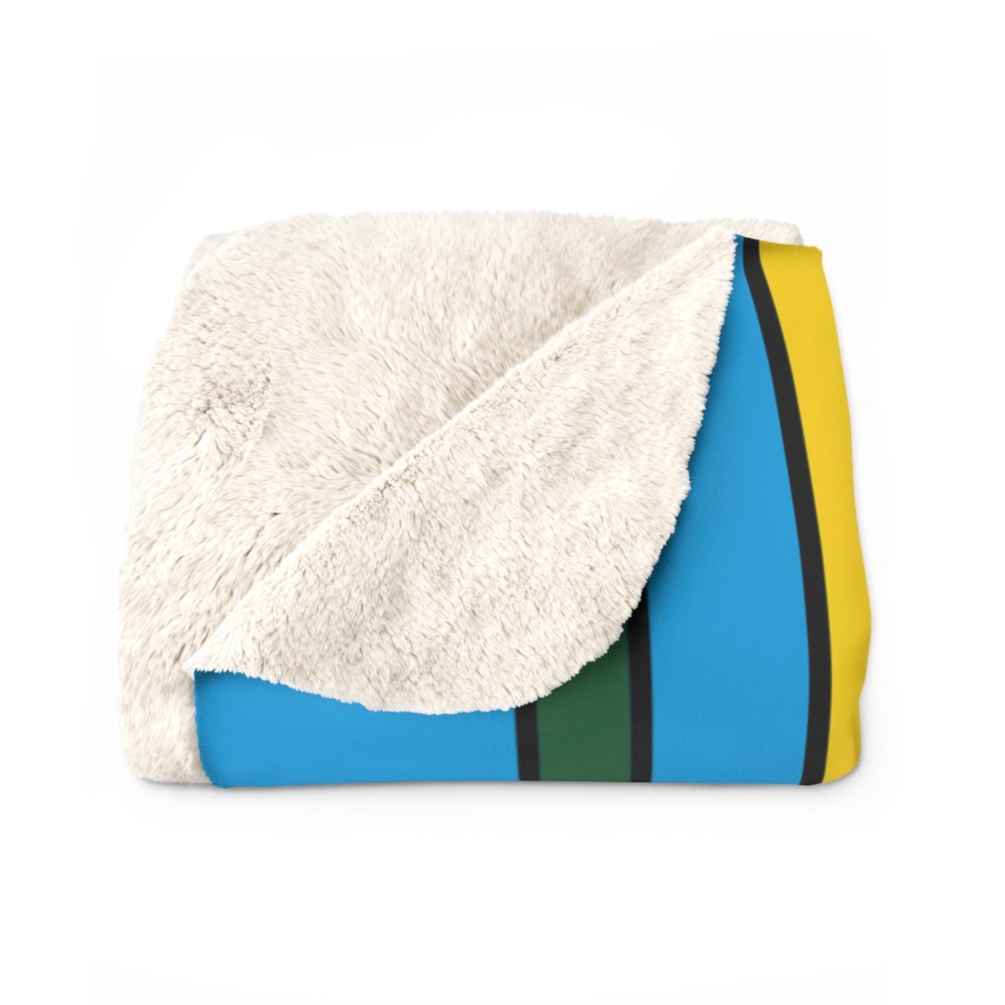Rwanda Retro Stripes Blanket Throw