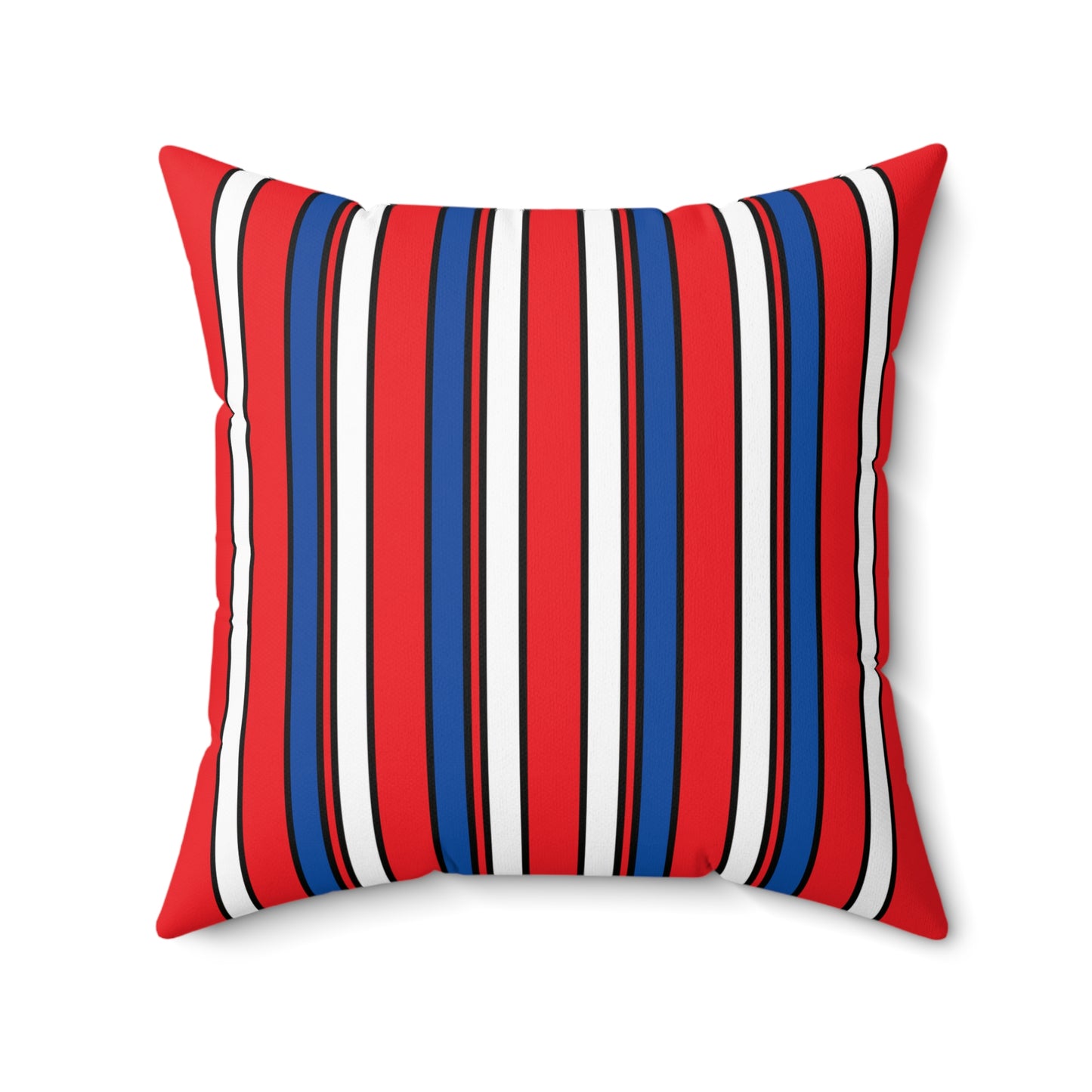 Slovakia Retro Stripes Cushion Pillow