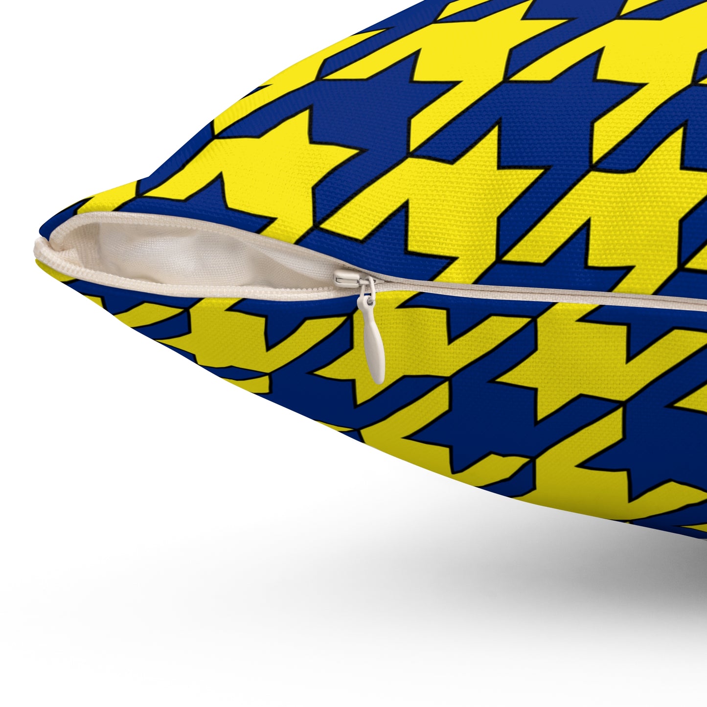 Curacao Retro Houndstooth Cushion Pillow