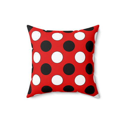 Trinidad And Tobago Retro Polka Dots Cushion Pillow