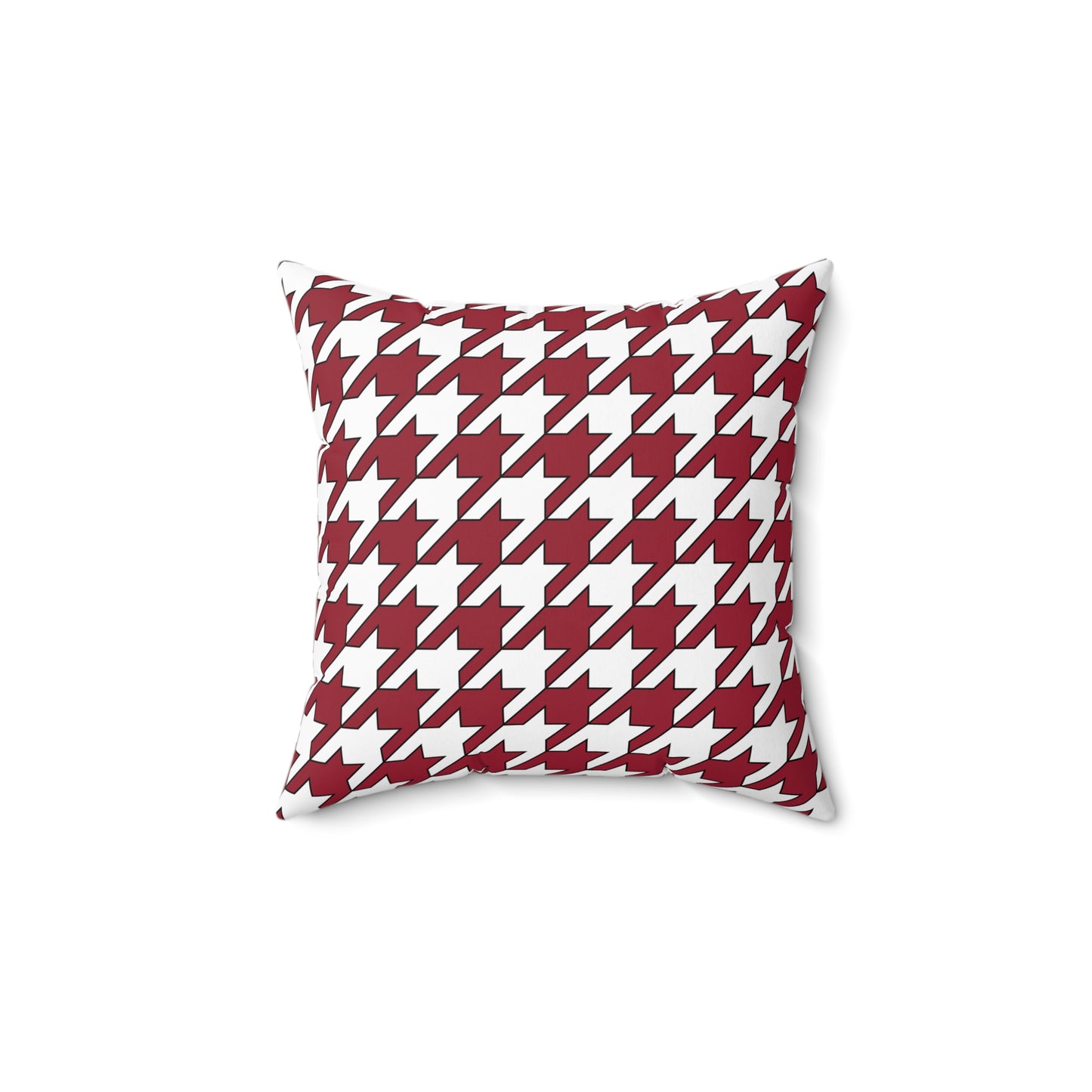 Latvia Retro Houndstooth Cushion Pillow