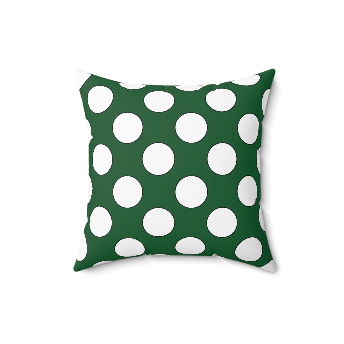 Saudi Arabia Retro Polka Dots Cushion Pillow
