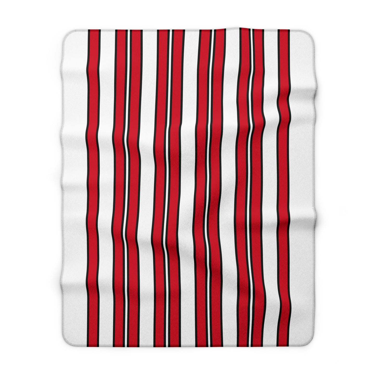 Jersey Retro Stripes Blanket Throw