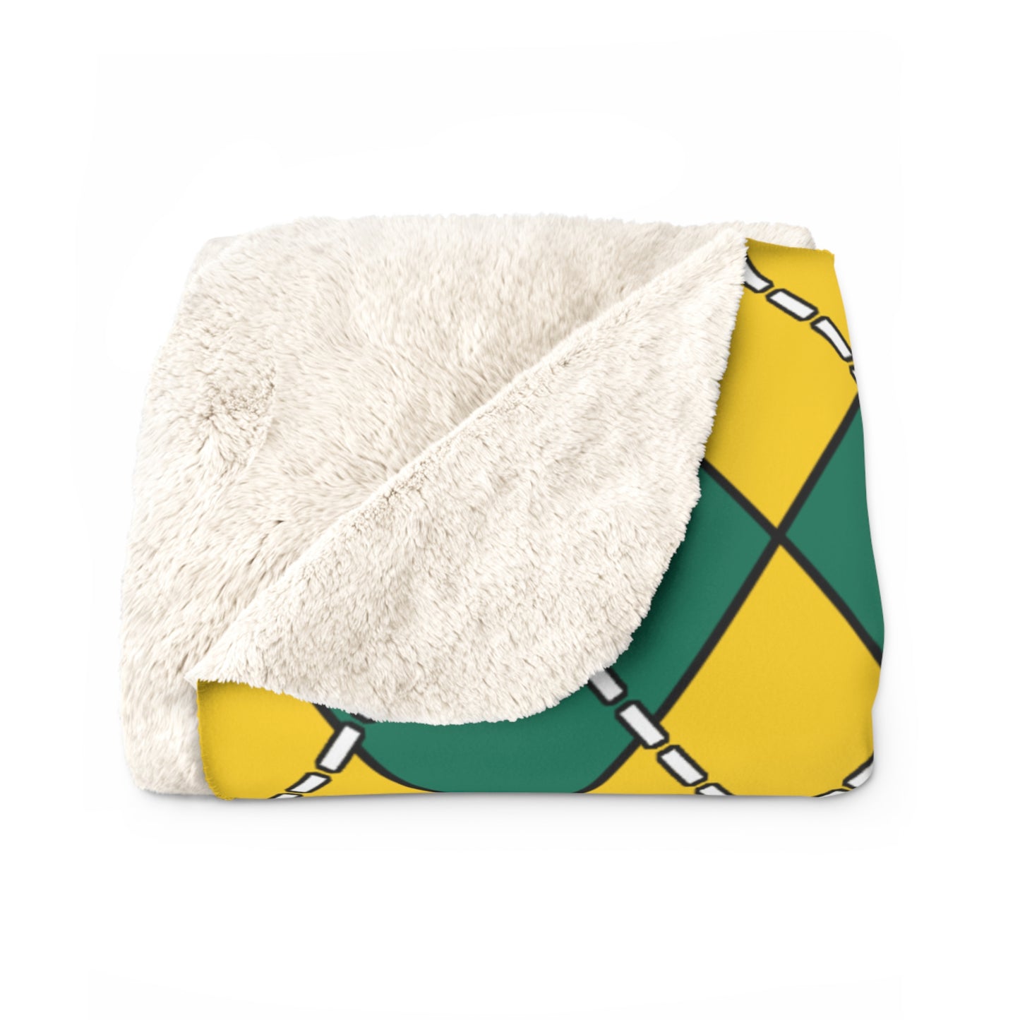 Cameroon Retro Argyle Blanket Throw