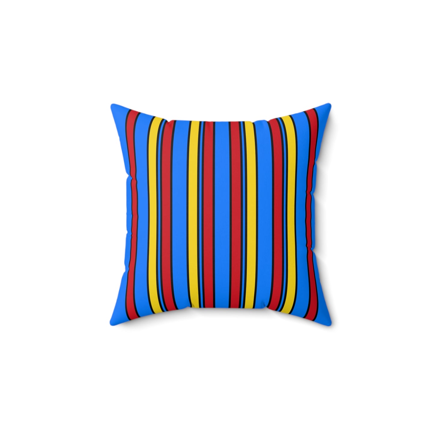 Democratic Republic of the Congo Retro Stripes Cushion Pillow