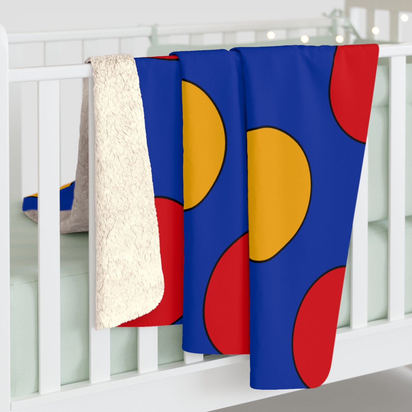 Armenia Retro Polka Dots Blanket Throw
