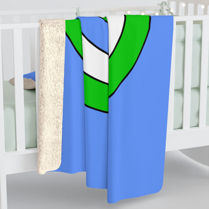Djibouti Retro Target Blanket Throw